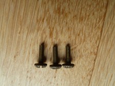 3x Schraube Lampenschirmhalter Messing  Schirmhalter Halterung L: 12 mm D: 3mm