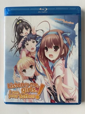 * LISTEN TO ME GIRLS. I AM YOUR FATHER! (12 EPS) + OVA *ANIME *2 BLU-RAY*SENTAI*