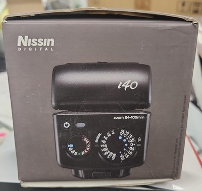 Nissin i40（SONY用）ストロボ 24-105mm ズーム 中古 ニッシンデジタル