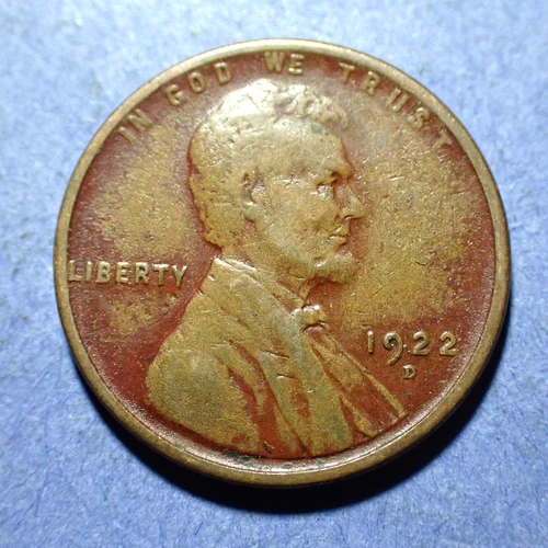 1922-D Lincoln Cent  Fine
