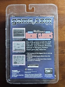 William's Arcade Classics Game.com 1997 Brand New Sealed