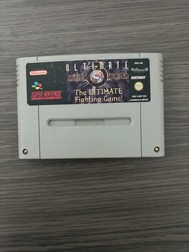 Ultimate Mortal Kombat 3 Super Nintendo SNES PAL EUR très bon état