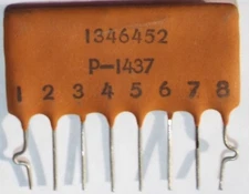 NOS Westinghouse? P-1437 Bulplate Couplet Couplate Module 8 Pins 1346452 Organ