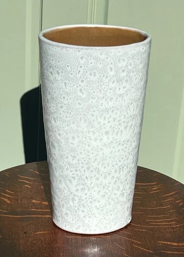 BAUER RUSSEL WRIGHT CALIFORNIA POTTERY VASE VINTAGE LARGE 11.5" TALL RARE 1940s