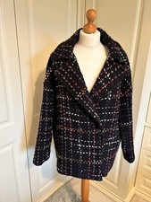 Hush Black Oversized Jacket