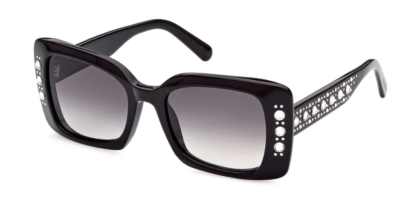Swarovski 52MM Square Sunglasses with case Swarovski - Brandclub - Swarovski womens Sk6001 Square  main image 3