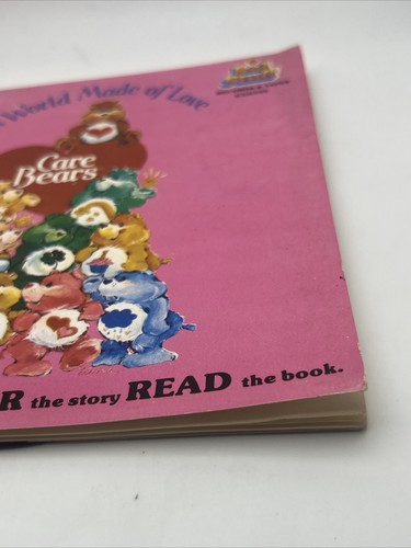 1983 THE CARE BEARS A World Made Of Love Vinyl Record See Hear Read Along Book - Picture 4 of 9