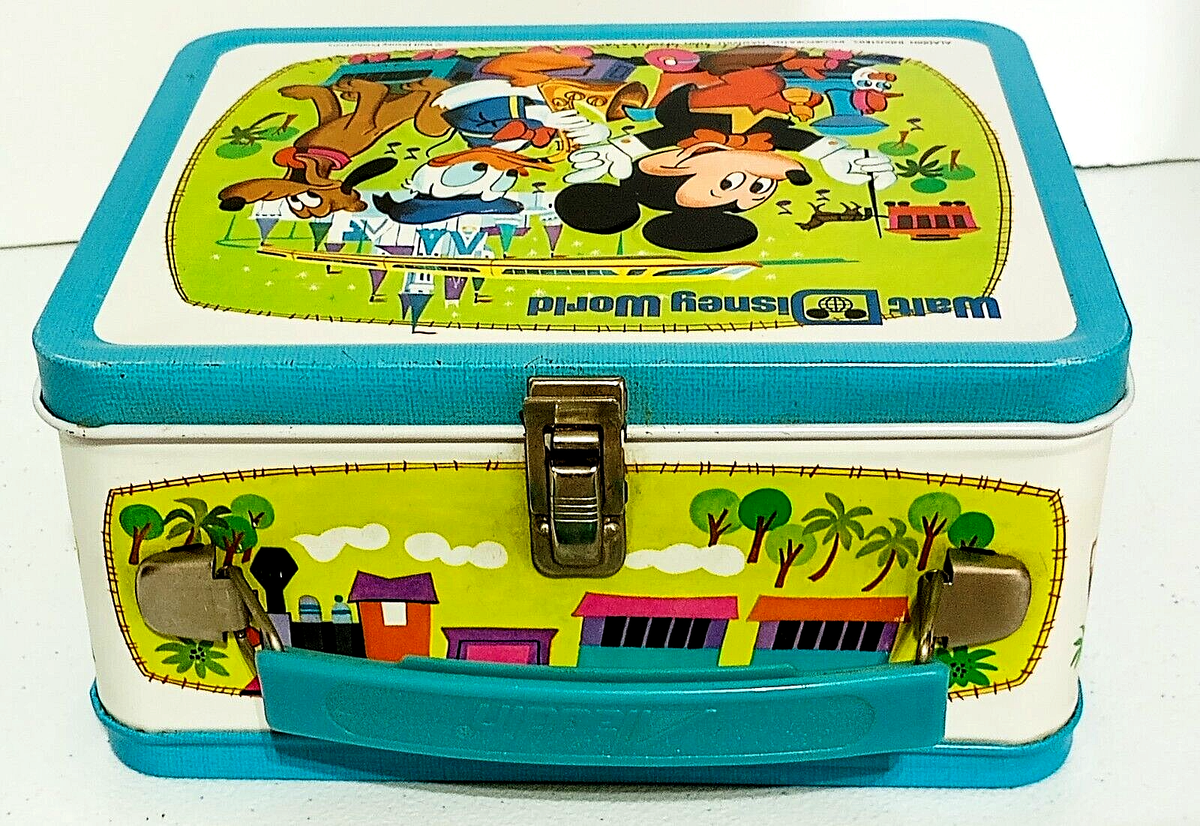 Walt Disney World ランチBOX⭐︎BOTTLE（Aladdin） 1973 Walt Disney World Lunchbox Metal Aladdin Vintage