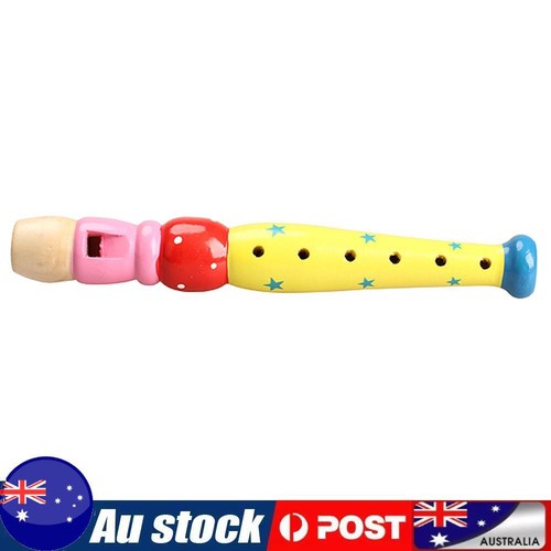 Plastic Kid Children Piccolo Flute Musical Instrument Early Education Toy