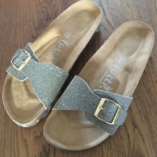 Futti Damen Pantolette Sandale Birkis Schuhe Sandalette Gesundheitsschuhe Gr. 41