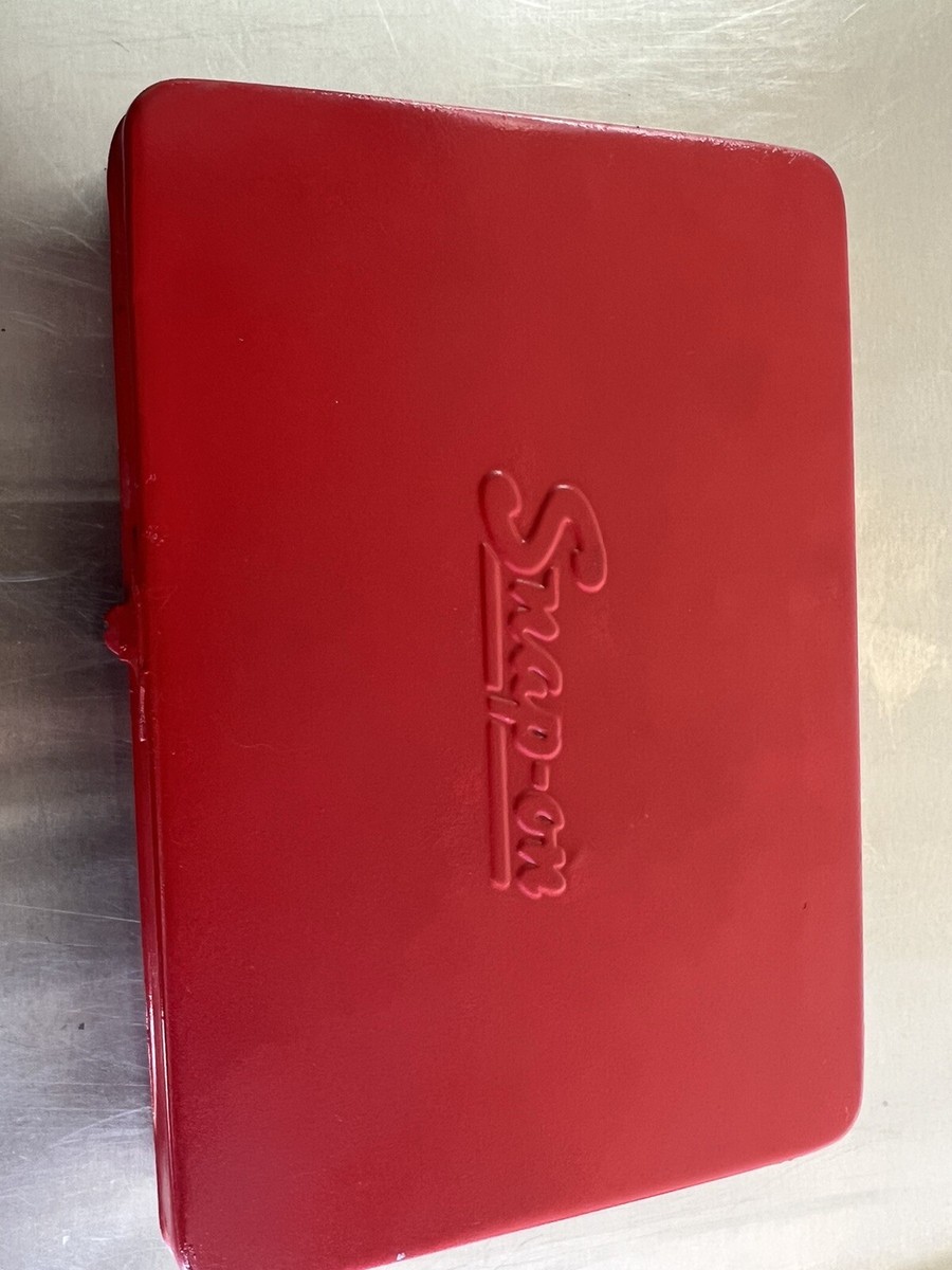 Vintage Snap-on KRA-275 Metal Case/Box S-K 40970 And S-k Sockets