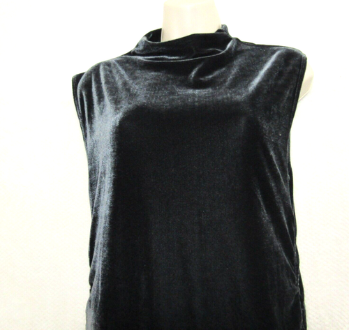 A New Day Damen schwarzes Kleid Medium ärmellos Stehkragen Everning Party formell - Bild 3 von 8