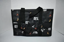 Thirty One Zip Top Organizing Utility Tote in Camp Nights NWT