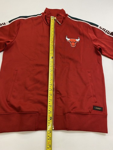 Pro Standard 100 % authentische Laufjacke Größe Large Chicago Bulls rot - Bild 2 von 5