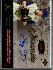 2007 Upper Deck Premier Noteworthy Gold #SD Stephen Drew Auto /25 