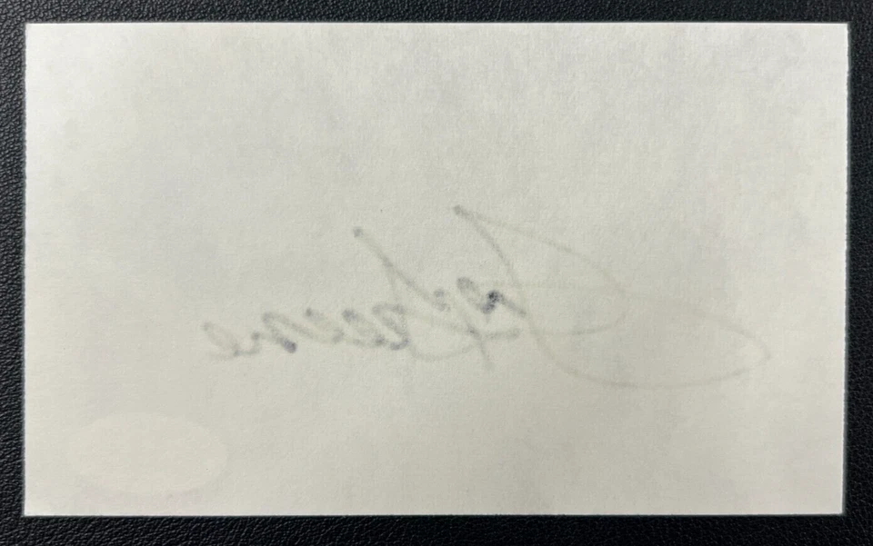 Joe Greene Signed Index Card JSA Cert w/COA #75 NFL Pittsburgh Steelers HOF '87! - Image 3 of 4