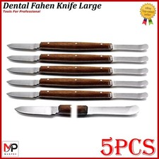 5Pcs Dental Fahen Large Wax Carving  Modeling Tools Set Dental Lab Technicians