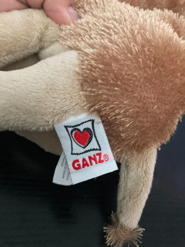 Camel Brown Ganz Webkinz HM341  Plush Approx 9" Cute, No Code Toy Stuffed - Image 3 of 4