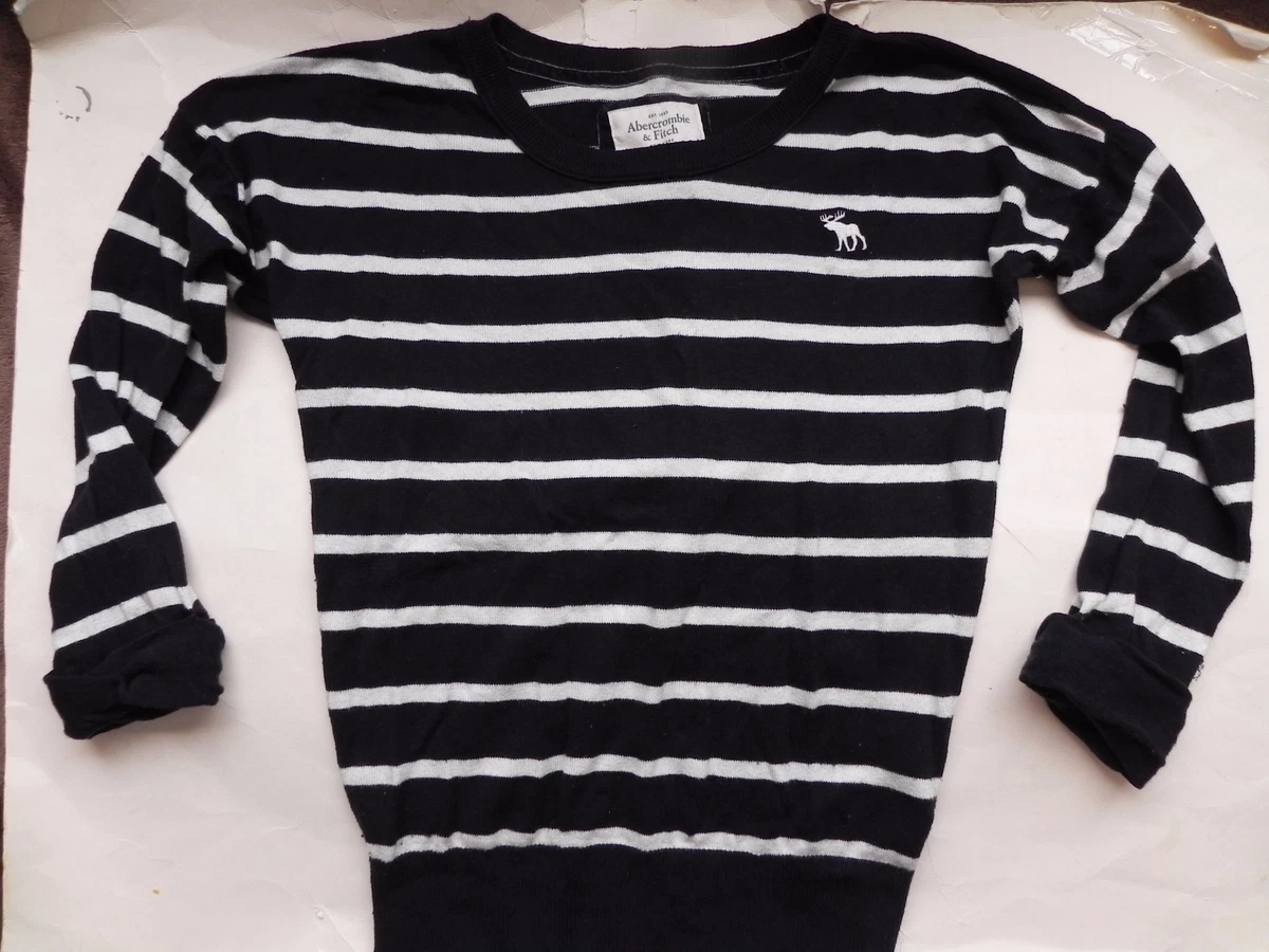 Abercrombie striped sweater sale