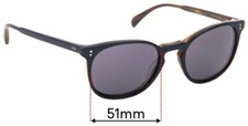 SFx Replacement Sunglass Lenses fits Oliver Peoples Finley Esq OV5298SU - 51mm W