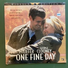 new ONE FINE DAY laserdisc George Clooney Michelle Pfeiffer Amanda Peet Whitman