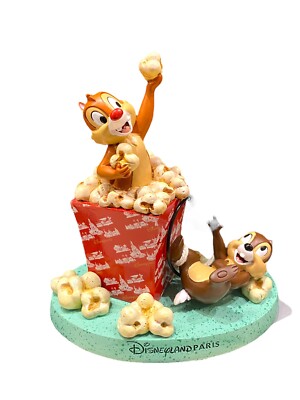 DISNEY FIGUR TIC ET TAC POPCORN DISNEYLAND PARIS CHIP AND DALE