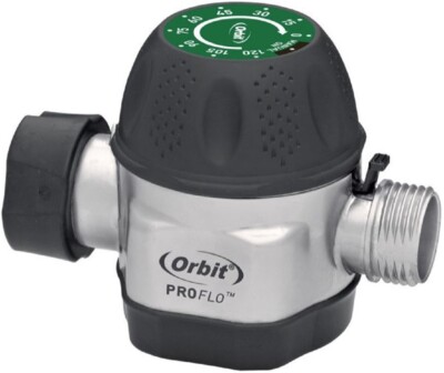 Orbit 62041 Proflo Zink Mech Timer Schwarz