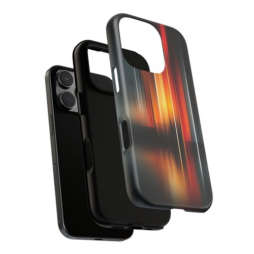 Fiery Echoes Radian Streaks Pattern - Phone Case for iPhone, Galaxy, Pixel - 第 4/281 張圖片