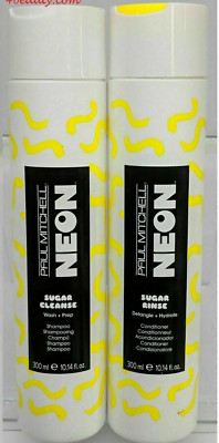 Paul Mitchell Neon Sugar Cleanse and Rinse 10.14 oz Duo