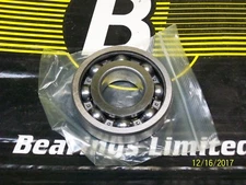 **LOT OF 5** NEW BEARING LIMITED OPEN BALL BEARING 30 x 72 x 19 mm , 6306C3