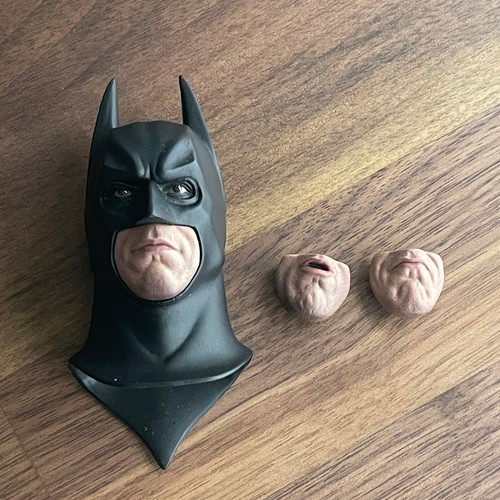 Hot Toys Batman Begins 2.0 Cowl & Face Plates