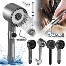 High Pressure Showerhead Water Saving Adjustable Spray Bathroom Accessories
