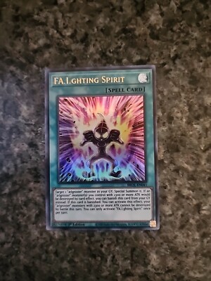 YuGiOh Spell Card FA.I.ghting Spirit BROL-EN041 1st Edition Ultra Rare NM  yb9 | eBay