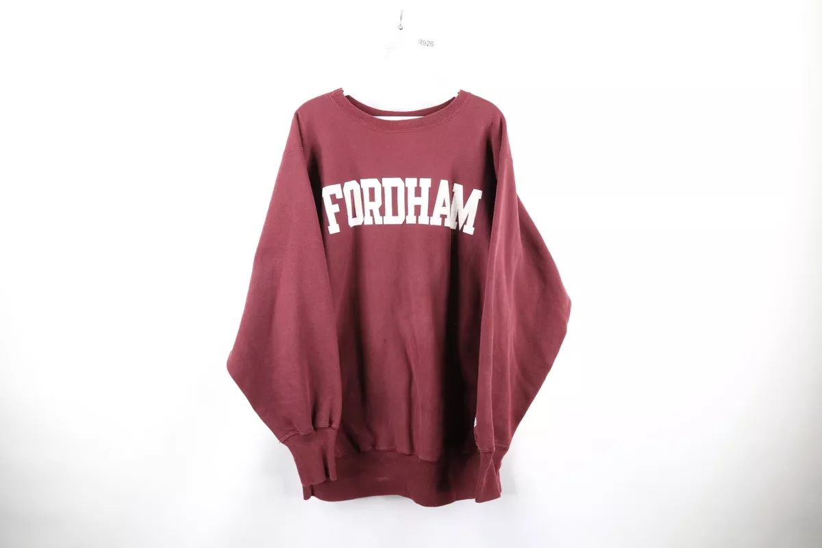 Vintage 80s Champion Reverse Weave Mens 2XL Fordham University 