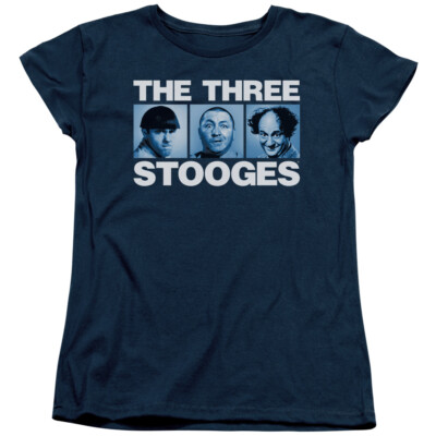 The Three Stooges ''Three Squares'' Women's T-Shirt