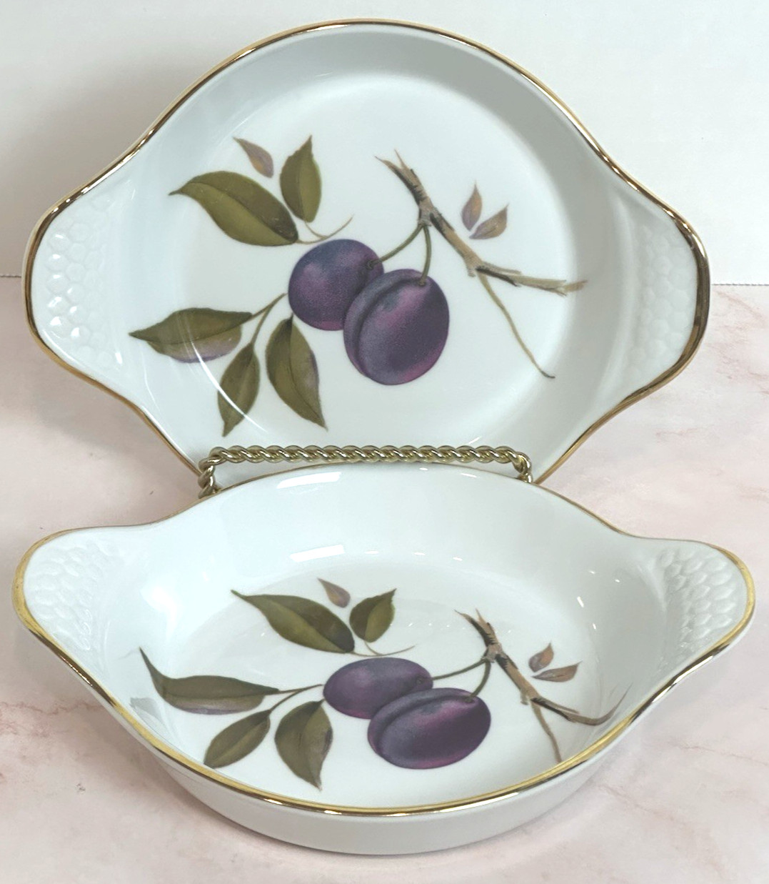 Royal Worcester Vintage 1961 Made In England Oven to Table Serving Dishes (2)