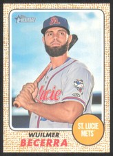 2017 Topps Heritage Minor League Edition Wuilmer Becerra #64