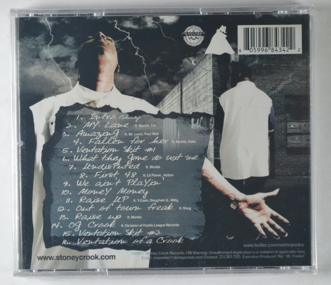 MR. POOKIE Ventaion of a Crook CD SEALED MEGA RARE Gangsta, G-Funk
