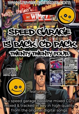 Rocky T Presents - Speed Garage Is Back - CD Pack 2024