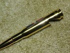 Militaria: 50 Cal Bottle Opener ,Twist Pen & Kosovo Campaign Ribbon in the Body — photo 4