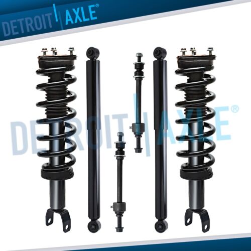 4WD Front Struts & Spring Rear Shocks Sway Bars for 2009 - 2018 Dodge Ram 1500 - Picture 1 of 7