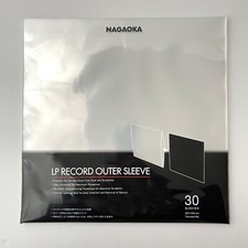 NAGAOKA LP Sleeve Record Jacket Cover 30 sheets Pack New Japan