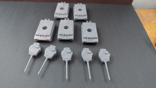 HO Skala Deutscher Tigerpanzer X5 1/87 Maßstab Miniaturen - Bild 5 von 7