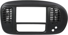 Black Dashboard Cover Center Dash Radio Bezel for Ford F150 Expedition 1997-2003