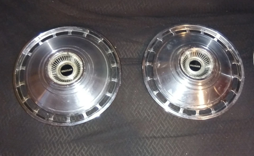 (4) Cubierta de rueda tapacubos de 12 ranuras Chevrolet Chevy Monza 13" se adapta a 75 76 77 78 79 80 Foto 4 de 4