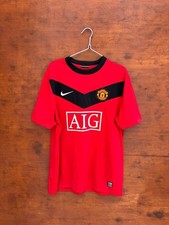 MANCHESTER UNITED 2009/2010 HOME FOOTBALL SHIRT NIKE SIZE L ADULT