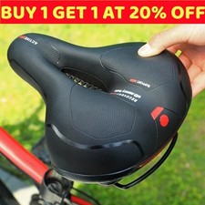 WIDE BIG BUM BIKE BICYCLE GEL CRUISER EXTRA COMFORT SPORTY SOFT PAD SADDLE SEAT