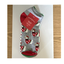 Wondershop Low Cut Socks. One size fits most. Six pairs of Holiday prints