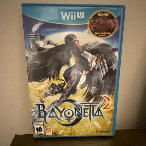 Nintendo Bayonetta 2 Wii U 2014 NTSC-U/C Bonus Game Electronic Manual Included
