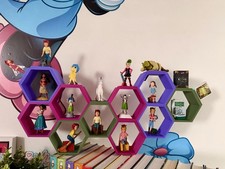 Waben Regal f&uuml;r Tonie Figuren Stehend Oder Wandmontage Neu